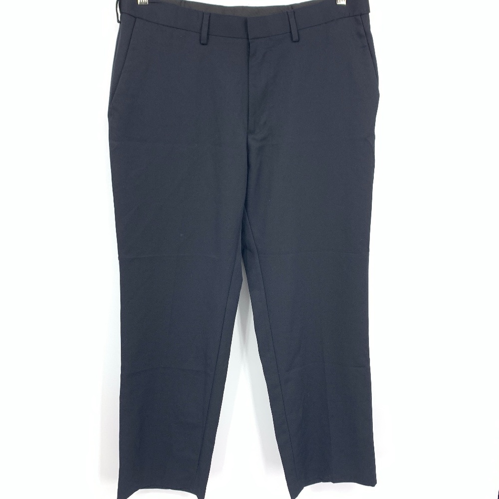 Haggar mens pants 36 straight fit trousers slacks